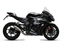 KAWASAKI NINJA ZX-10R (2016 - 2020) - CR-T Muffler, Titanium, with Titanium end cap, with de-cat link pipe